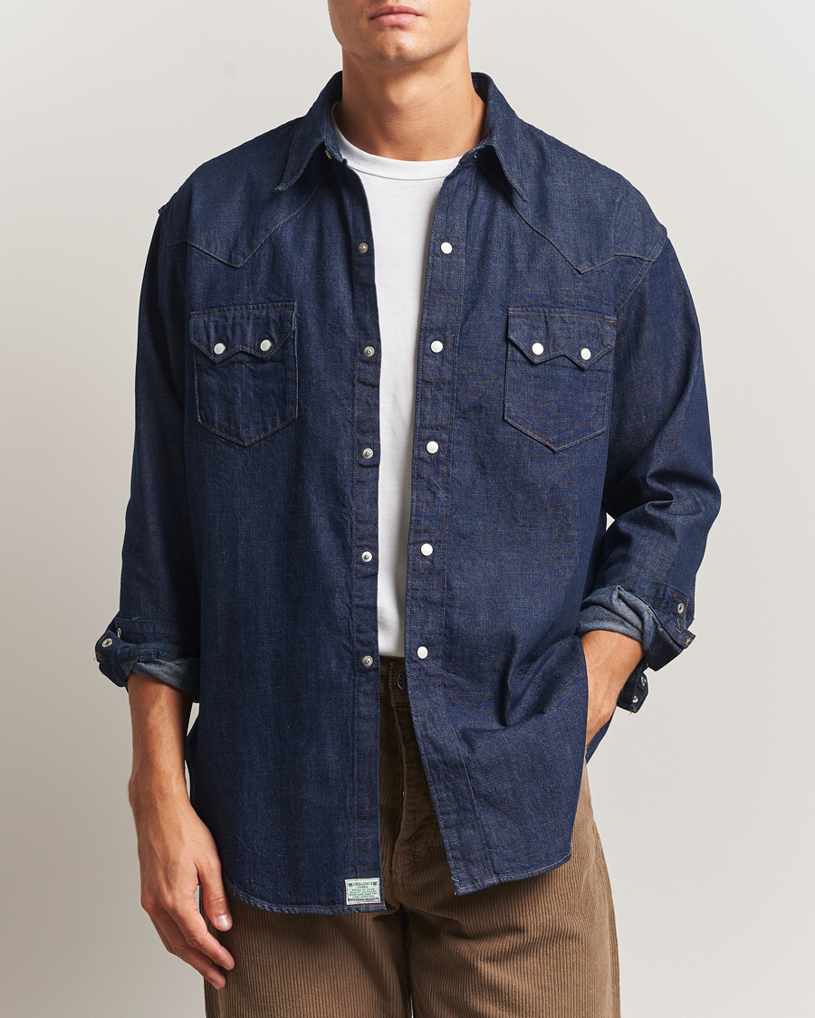 Men | Shirts | orSlow | Western Shirt One Wash
