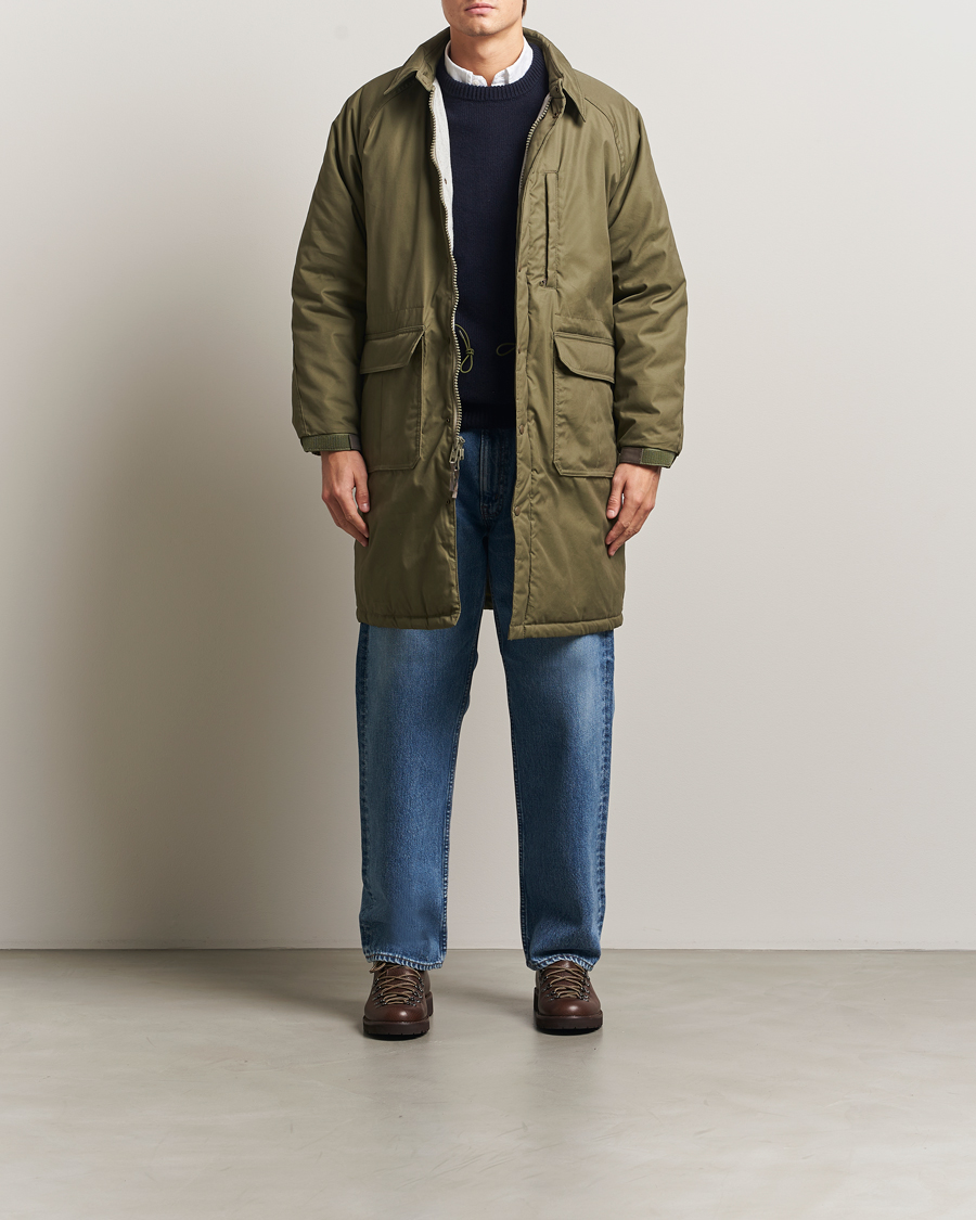 orSlow Padded Active Coat Army Green at CareOfCarl.com