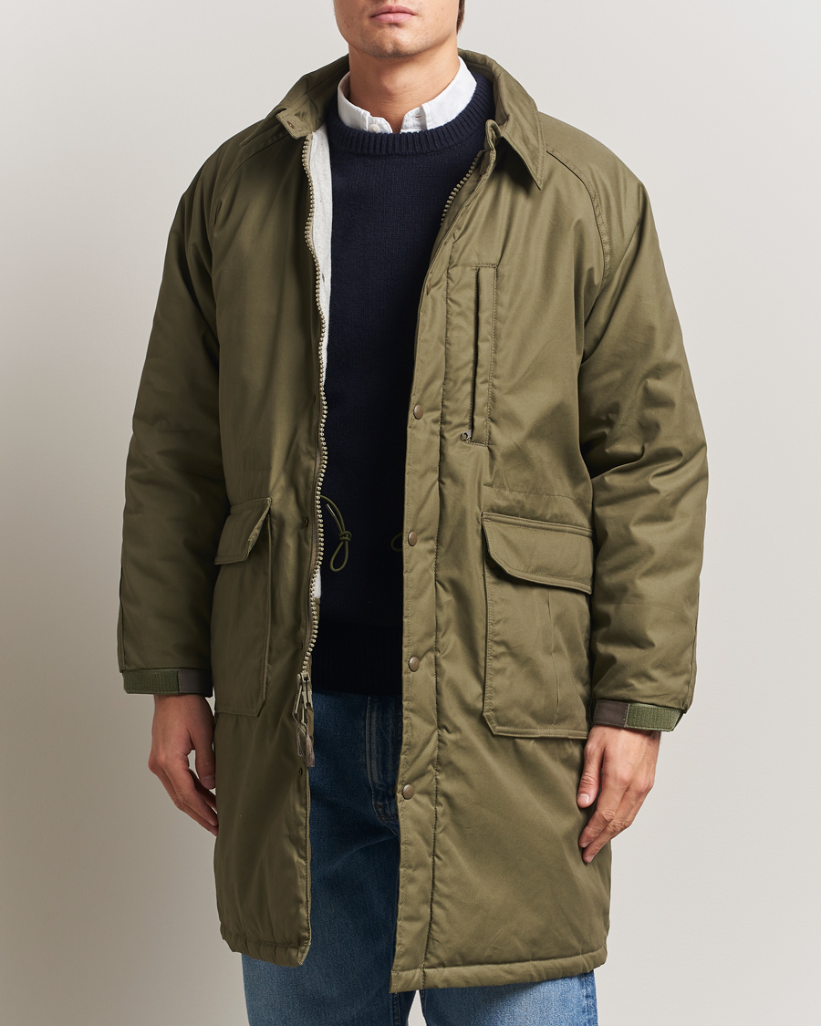 Men | Coats & Jackets | orSlow | Padded Active Coat Army Green