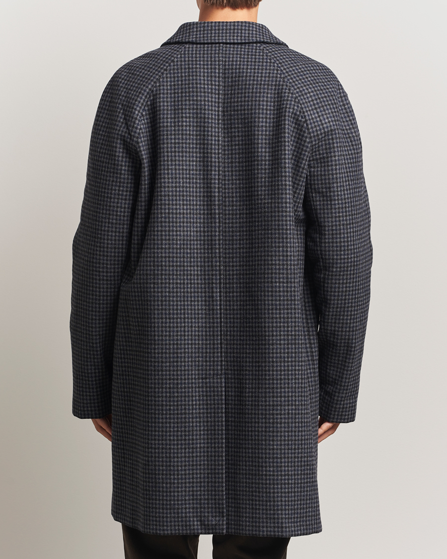 Men | Coats & Jackets | A.P.C. | Paul Wool Houndstooth Coat Anthracite