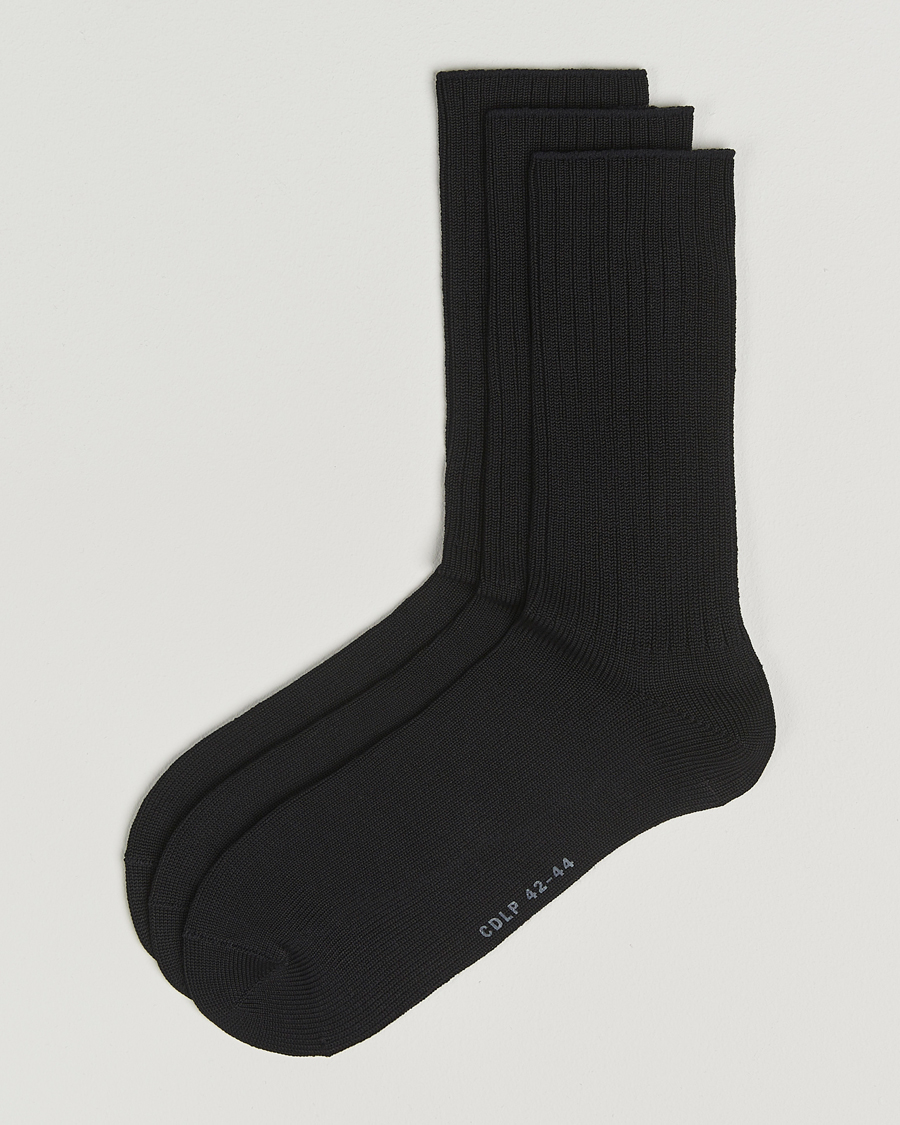 Men | Underwear & Socks | CDLP | 3-Pack Tennis Socks Black
