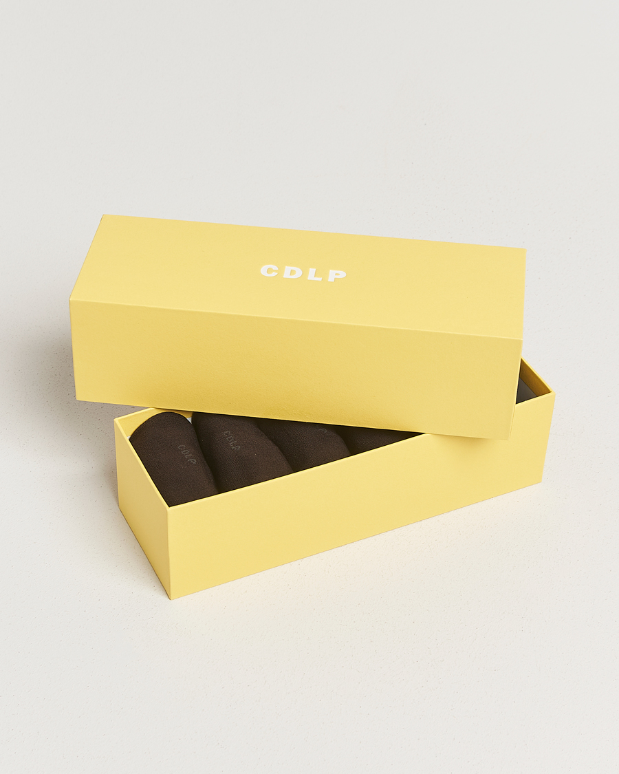 Men | Underwear & Socks | CDLP | 6-Pack Cotton Socks Dark Brown
