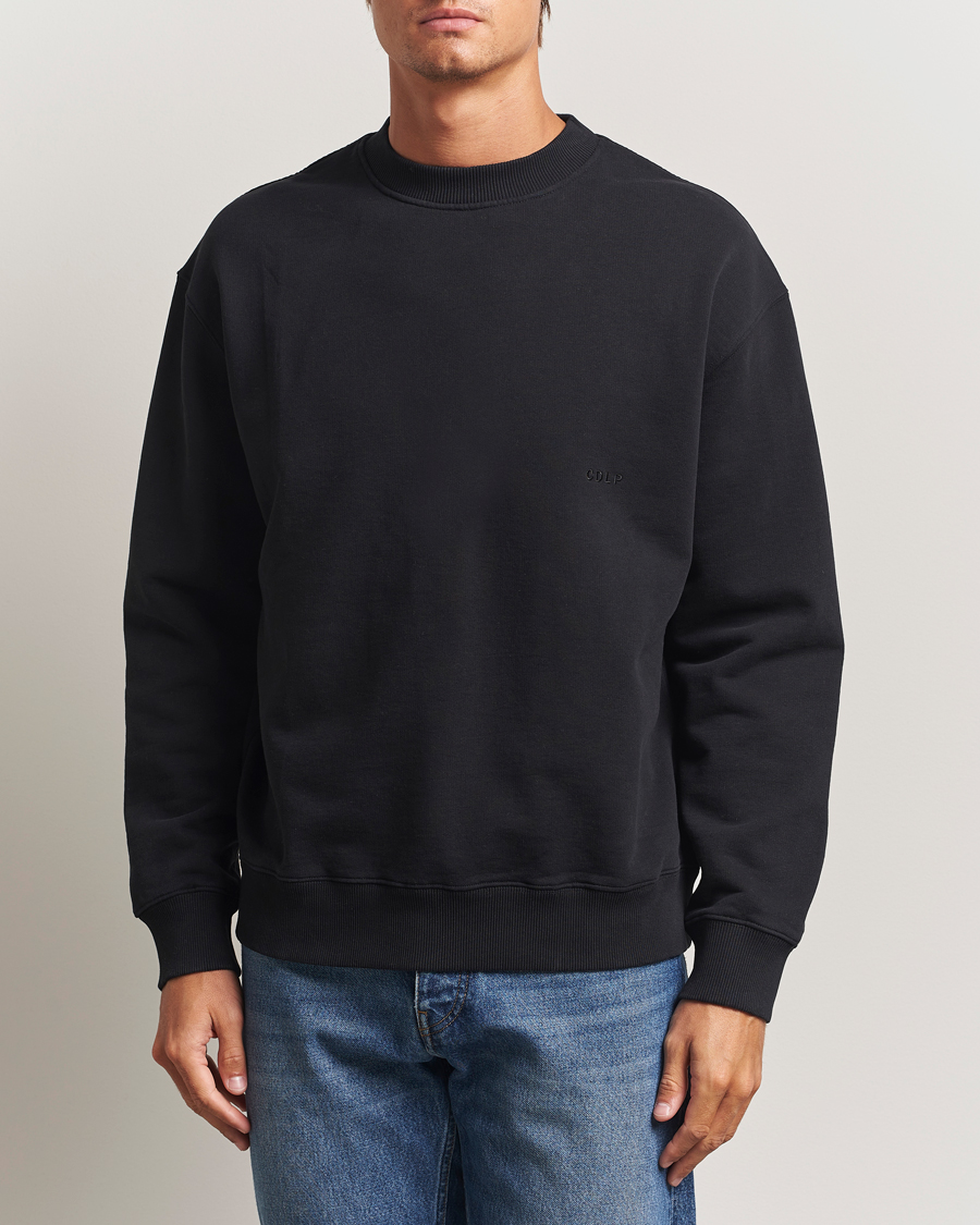 Men | Sweaters & Knitwear | CDLP | Cotton Sweatshirt Black
