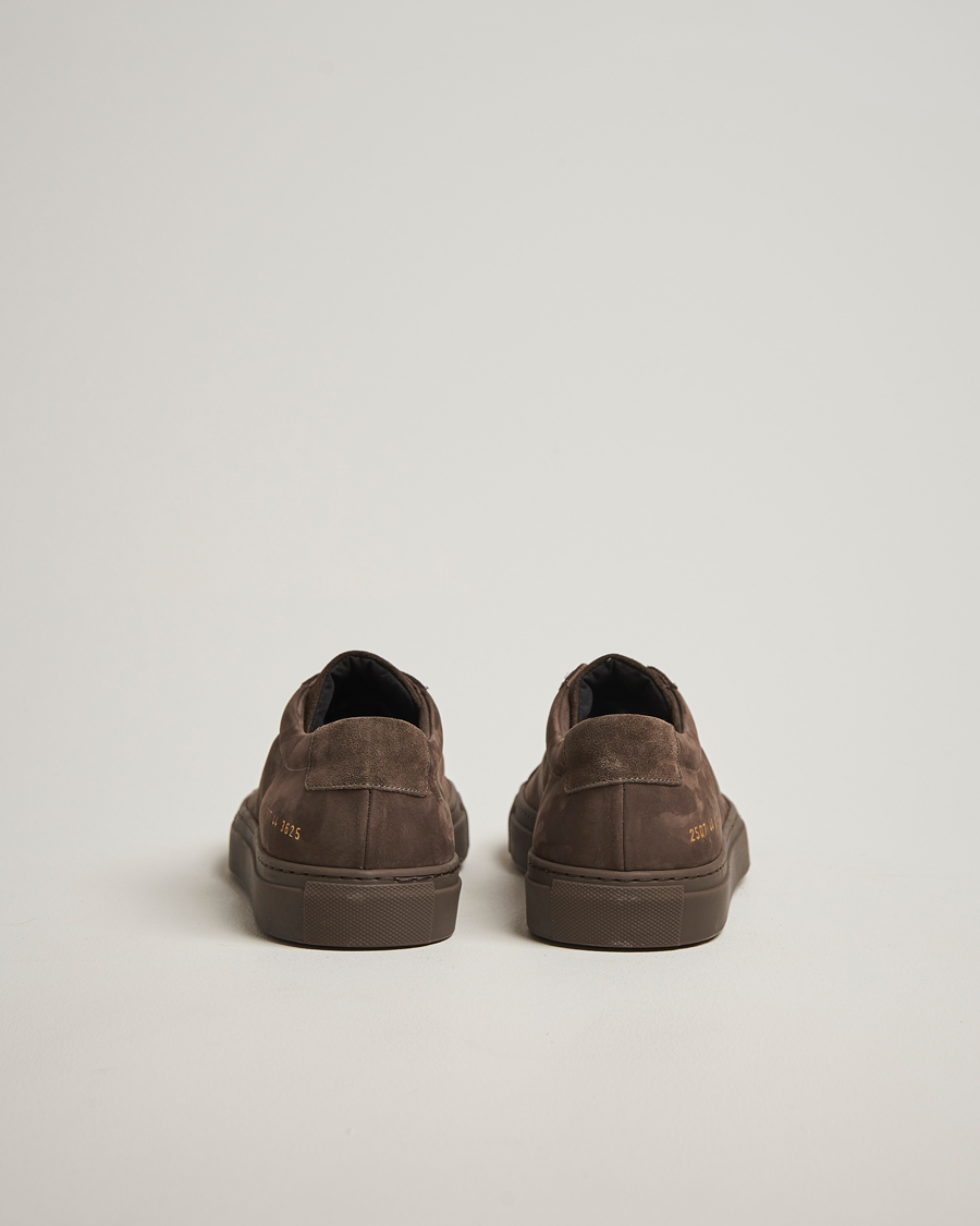 Men | Sneakers | Common Projects | Original Achilles Nubuck Sneaker Moka