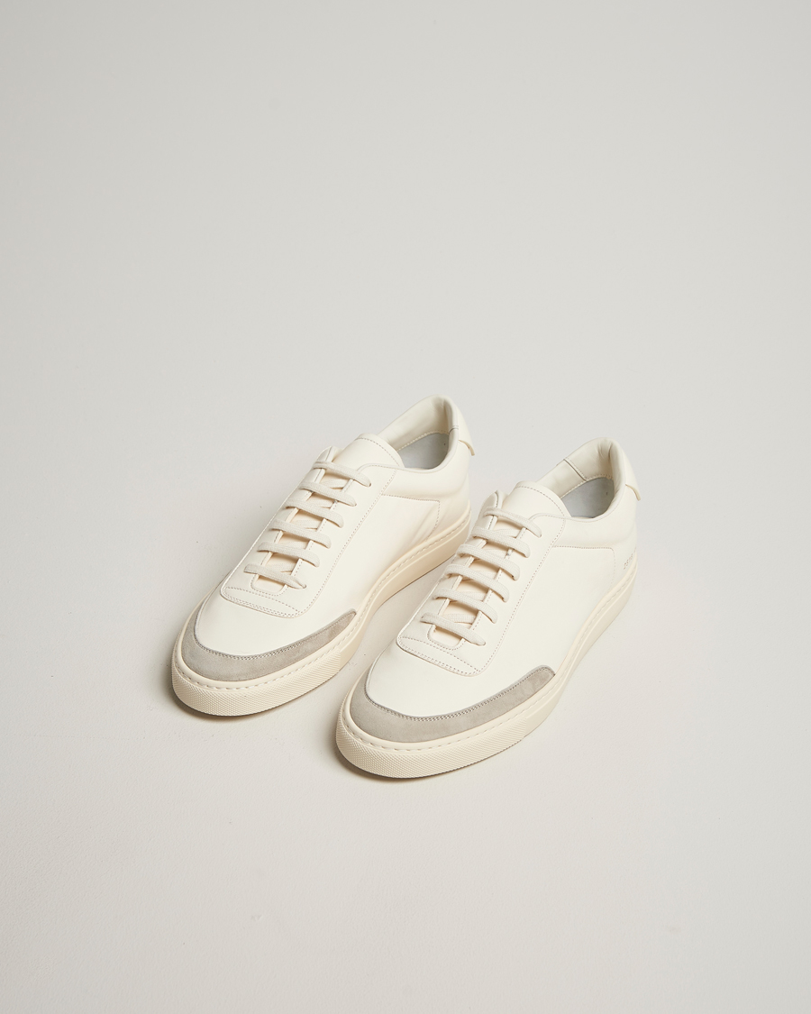 Men | Sneakers | Common Projects | Court Classic Nappa Leather Sneaker White