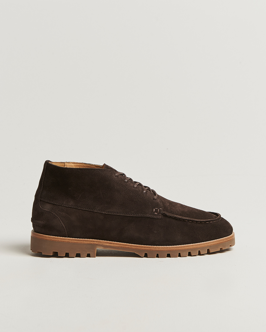 Men | Boots | CQP | Silva Suede Boot Dark Brown