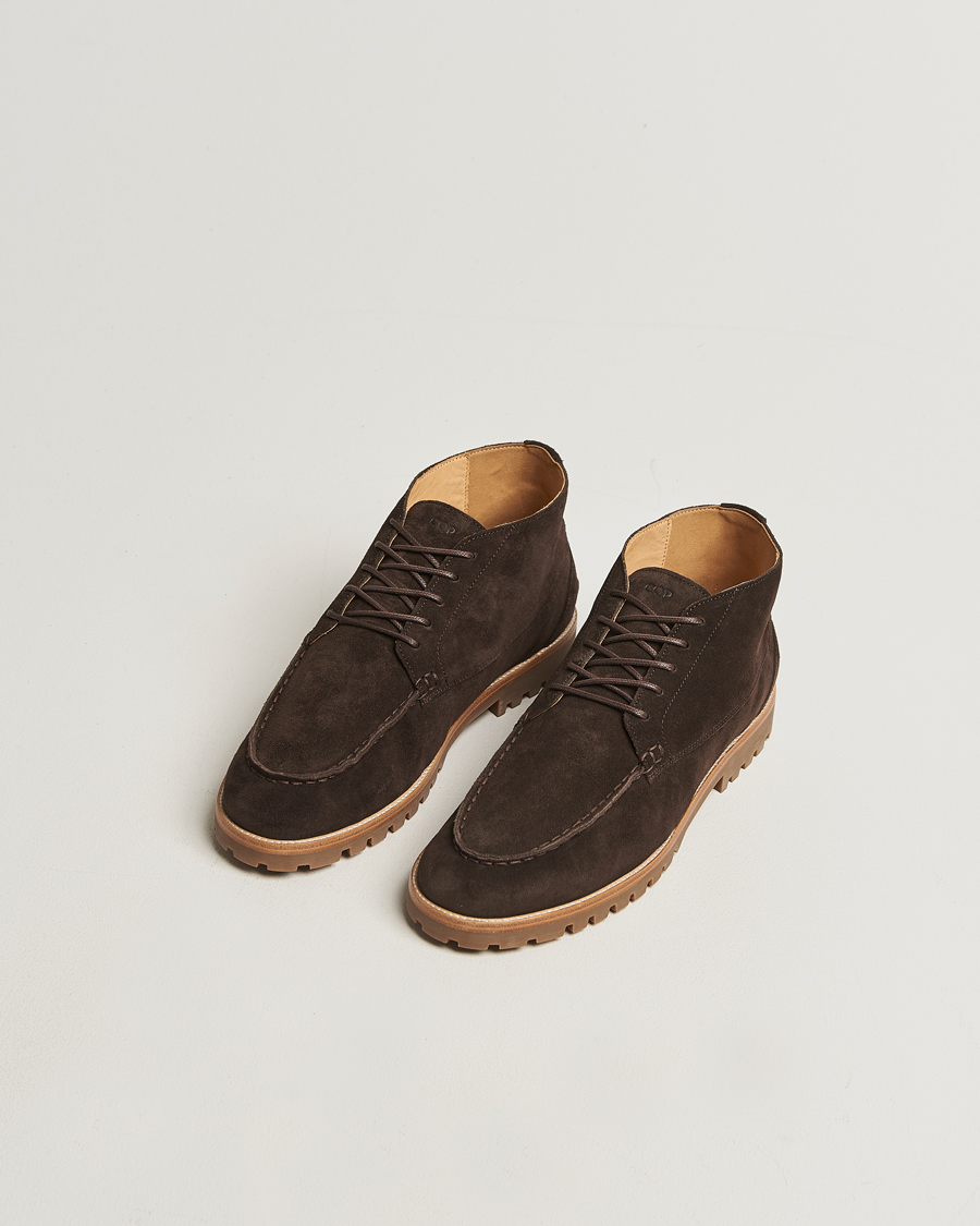 Men | Boots | CQP | Silva Suede Boot Dark Brown