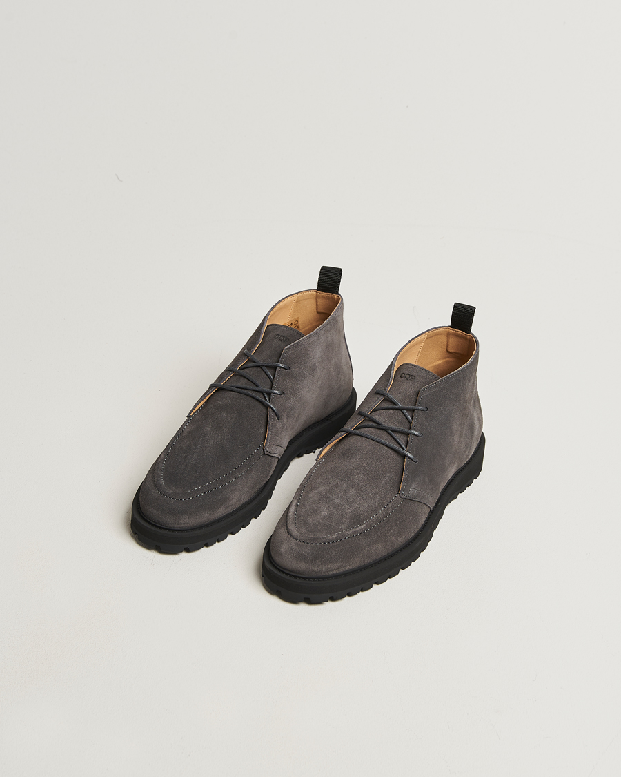 Men | Boots | CQP | Astra Suede Boot Charcoal