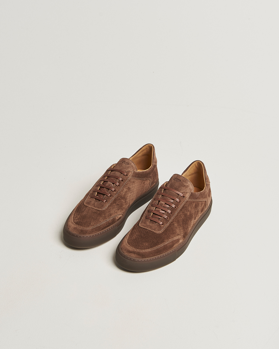 Men | Sneakers | CQP | Atrium Suede Tonal Sneaker Havana