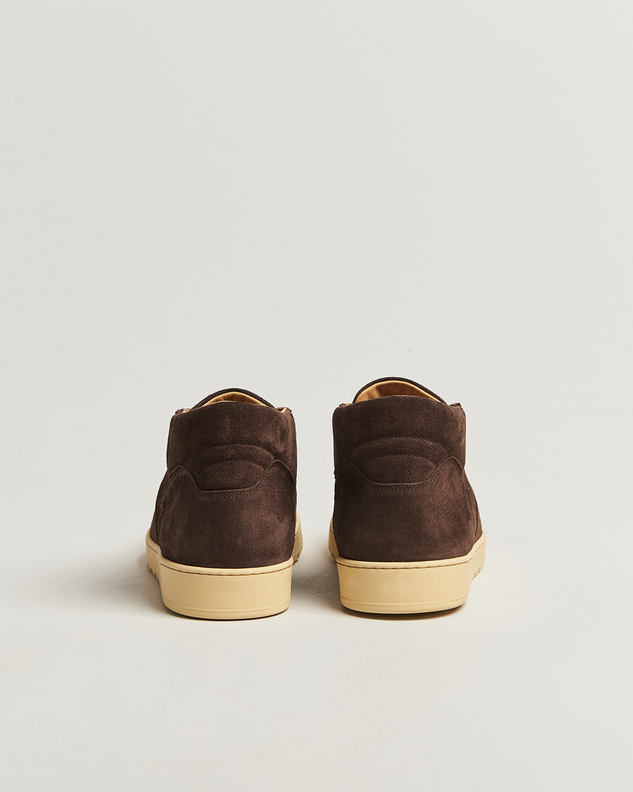 Men | Sneakers | CQP | Center Mid Suede Sneaker Dark Brown