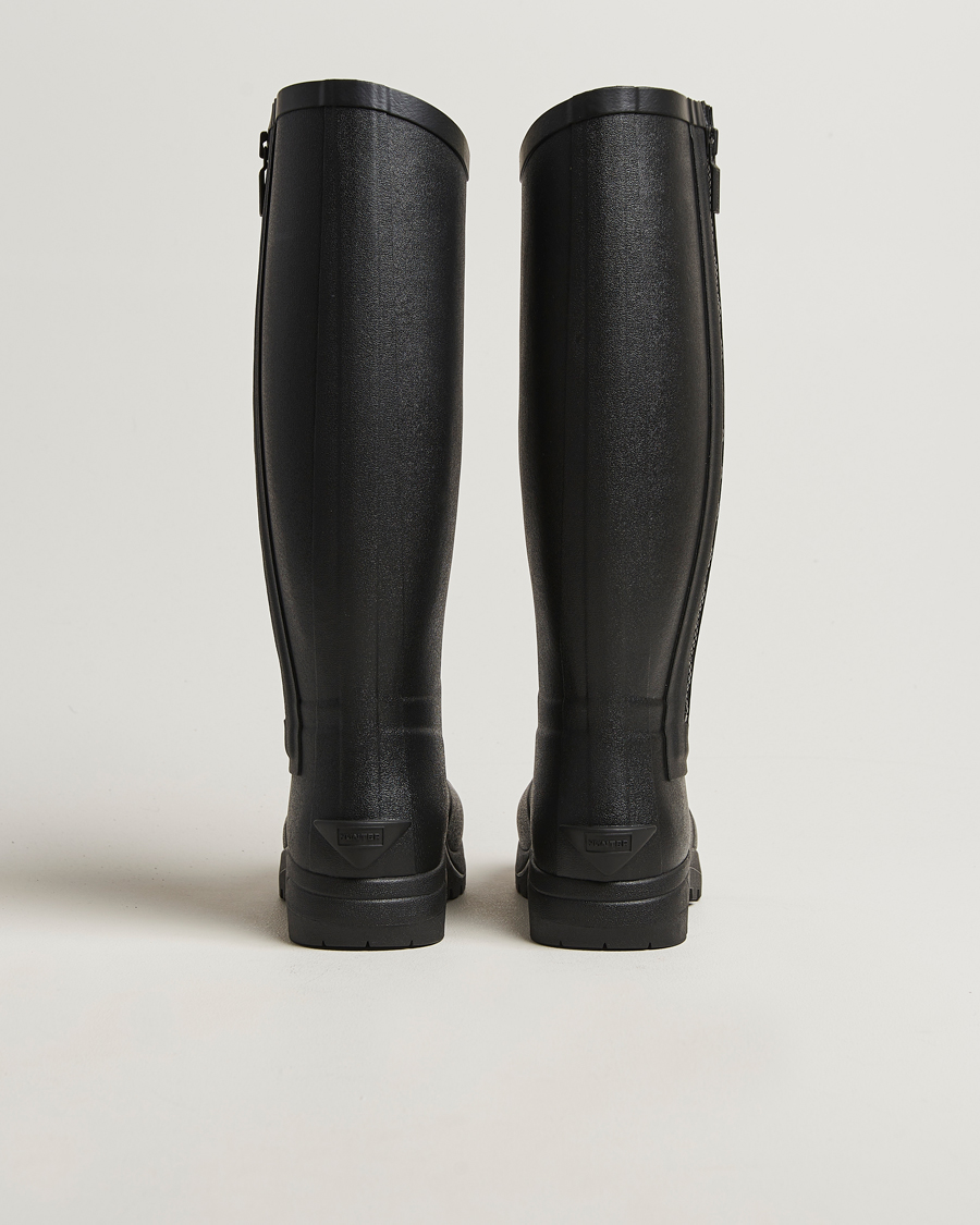 Men | Overshoes & Rubber boots | Hunter Boots | Balmoral Full Zip Boot Black