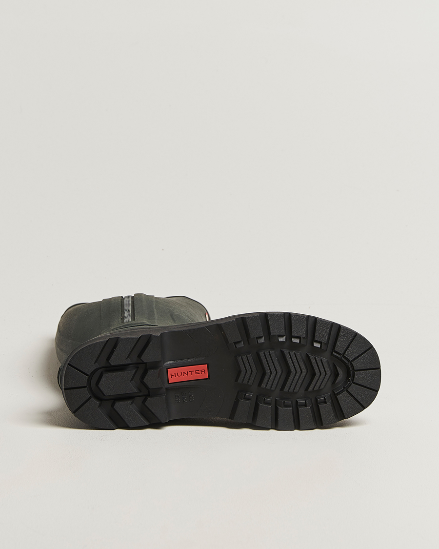 Men | Overshoes & Rubber boots | Hunter Boots | Balmoral Full Zip Boot Dark Olive