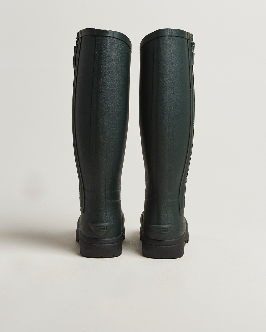 Men | Overshoes & Rubber boots | Hunter Boots | Balmoral Full Zip Boot Dark Olive