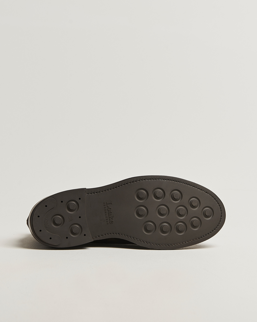 Men | Boots | Loake 1880 | Berkeley Suede Boot Dark Brown