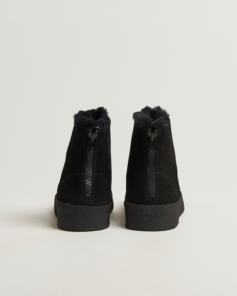 Men | Boots | Loake 1880 | Curling Sherling Boot Black