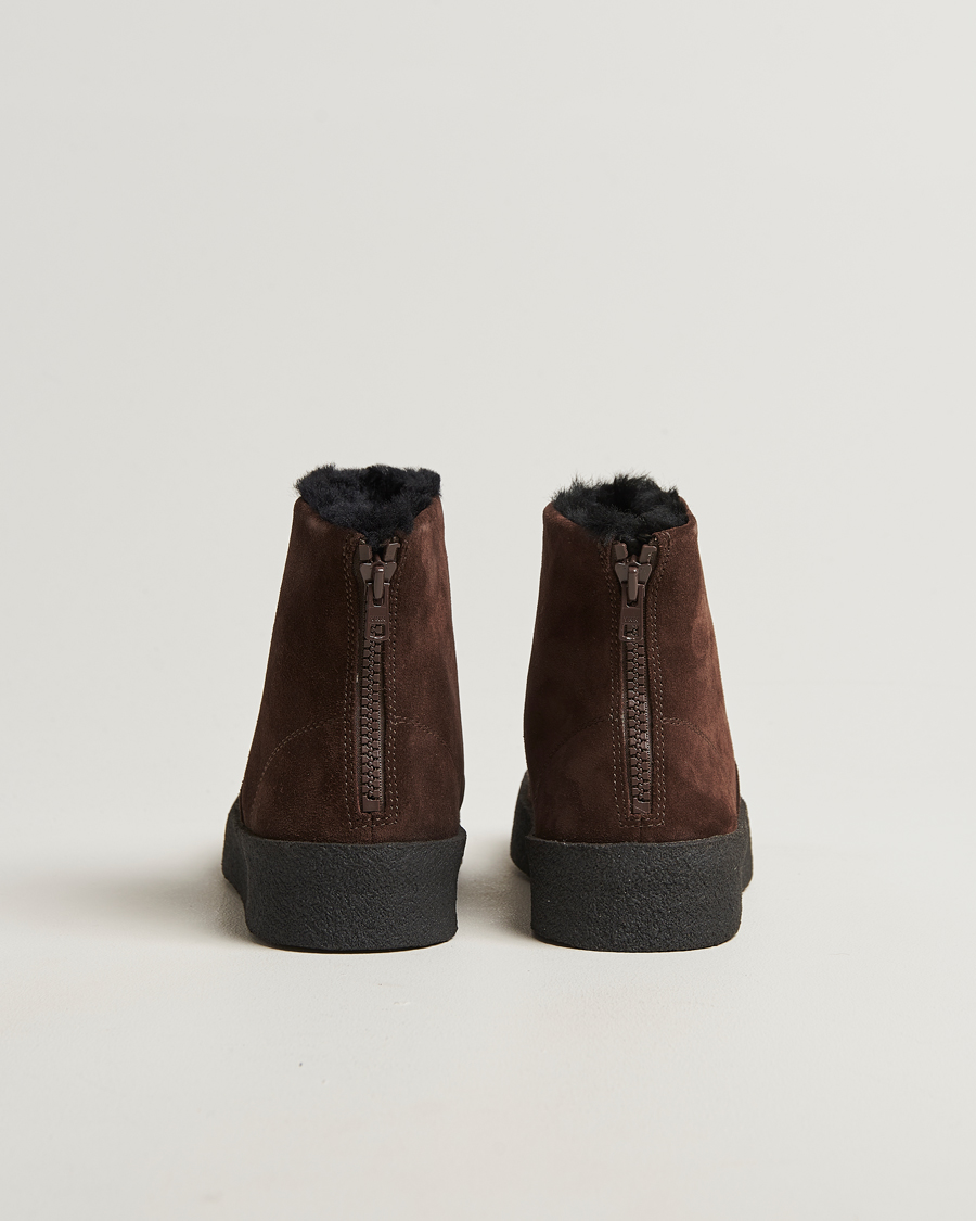 Men | Loake 1880 Curling Sherling Boot Dark Brown | Loake 1880 | Curling Sherling Boot Dark Brown