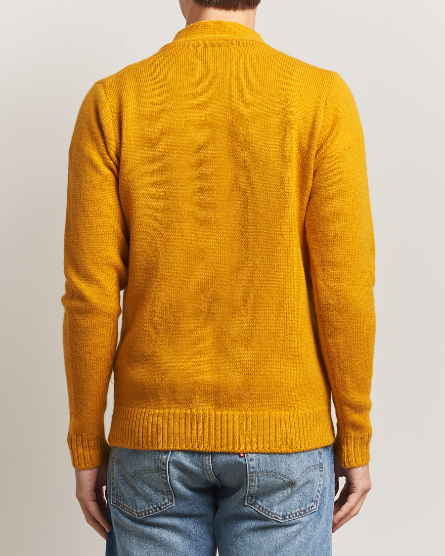 Men | Sweaters & Knitwear | Peregrine | Maker's Stitch Merino Cardigan Honey
