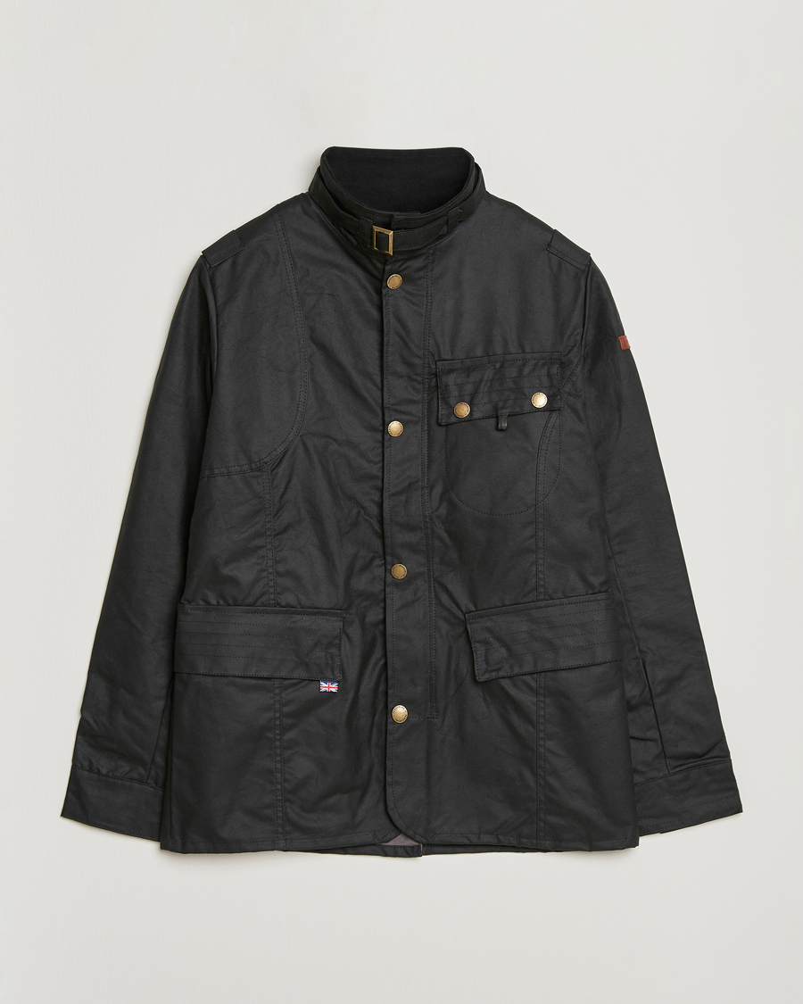 Men | Coats & Jackets | Peregrine | Bexley Wax Jacket Black
