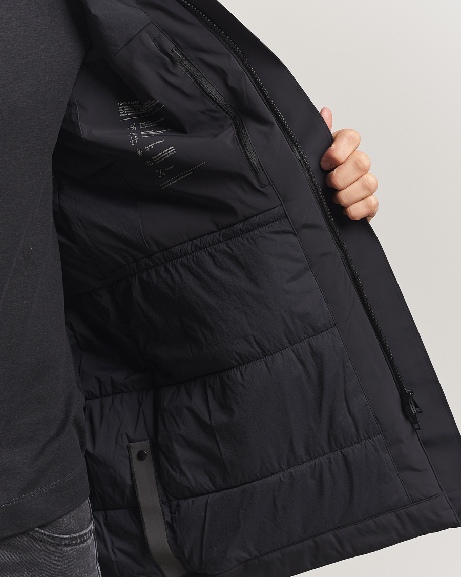 Men | Coats & Jackets | Scandinavian Edition | Town II APEX Waterproof Lightweight Coat Graphite