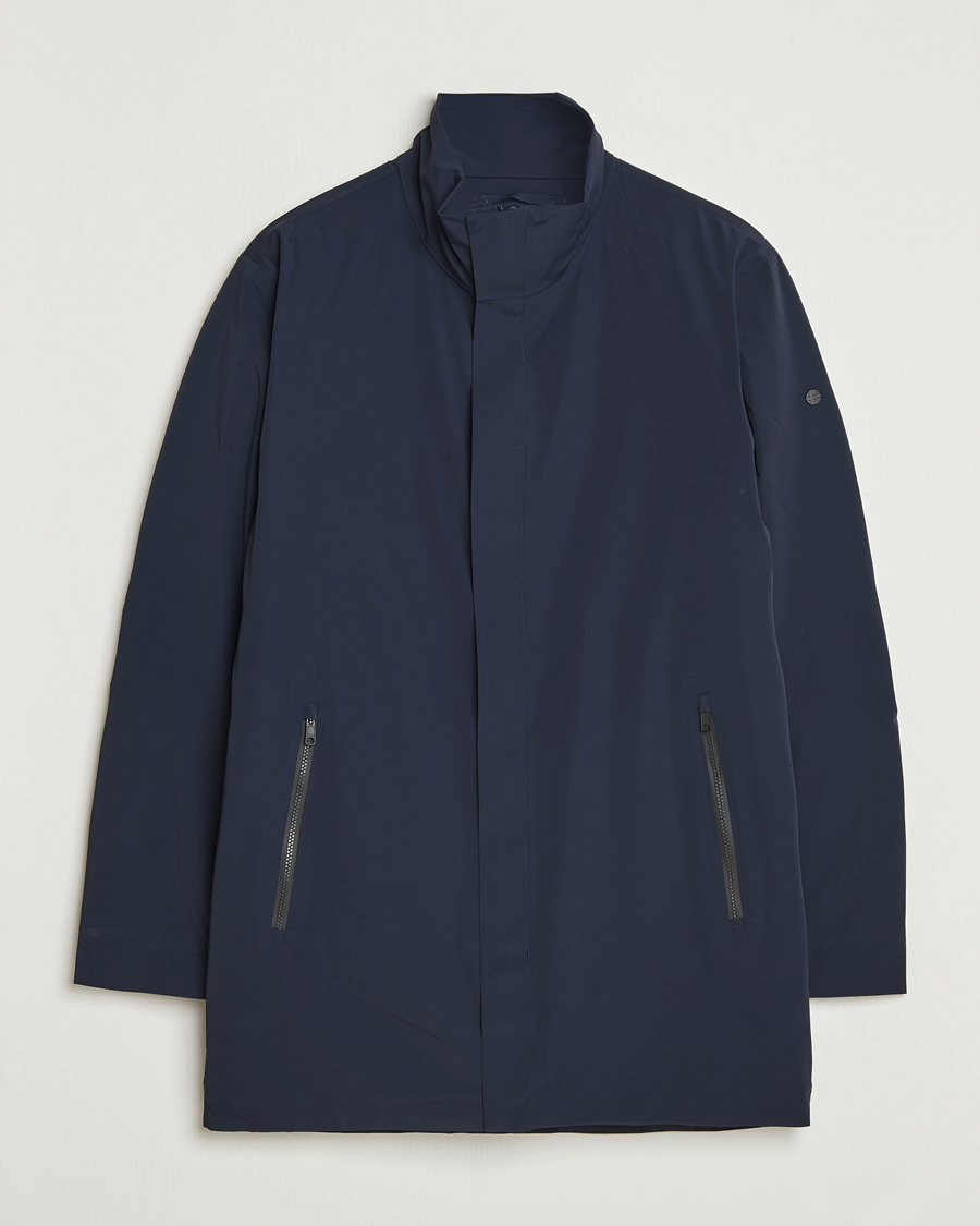 Men | Coats & Jackets | Scandinavian Edition | Town II APEX Waterproof Lightweight Coat Navy