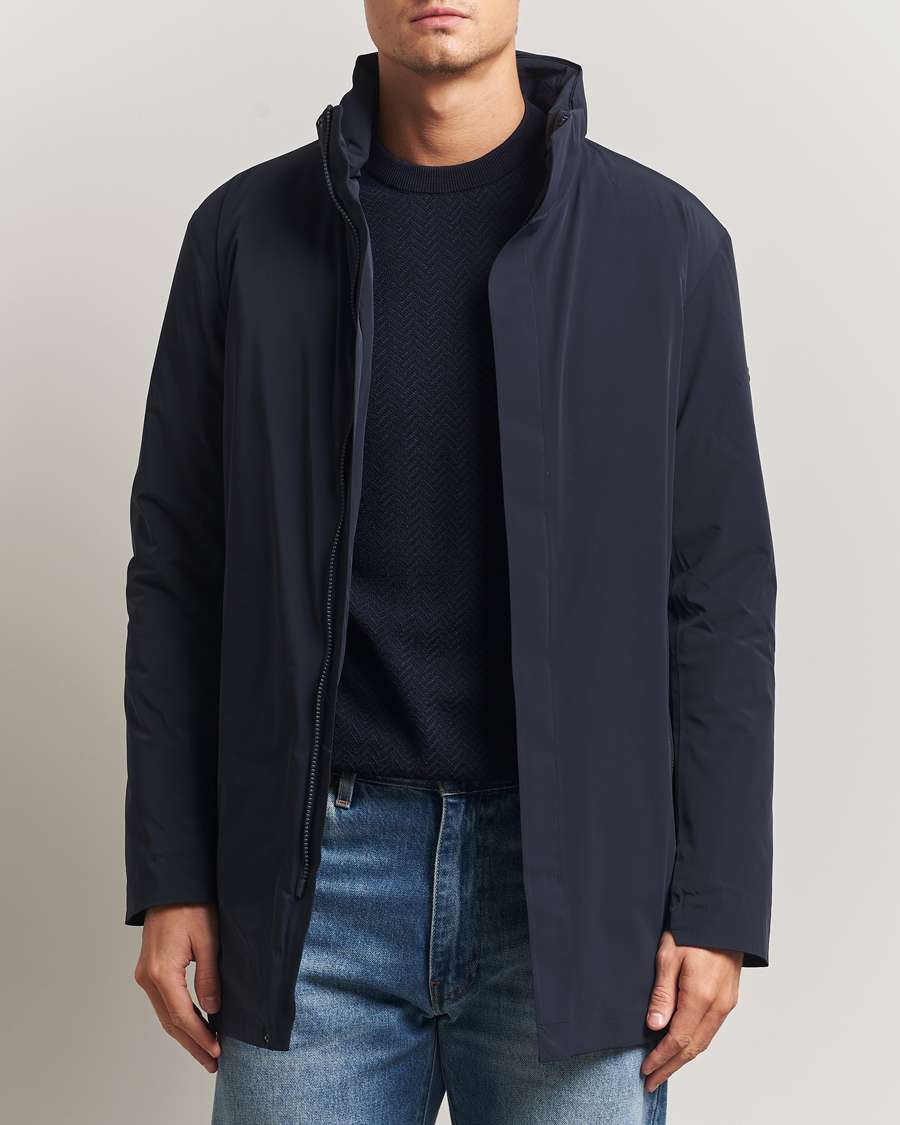 Men | Coats & Jackets | Scandinavian Edition | Town II APEX Waterproof Lightweight Coat Navy