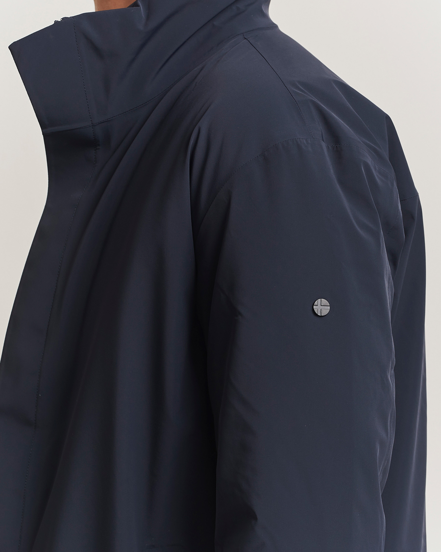 Men | Coats & Jackets | Scandinavian Edition | Town II APEX Waterproof Lightweight Coat Navy