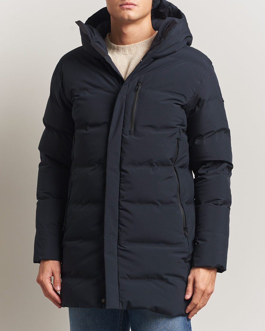 Men | Coats & Jackets | Scandinavian Edition | Radian II Hooded Parka Midnight Blue