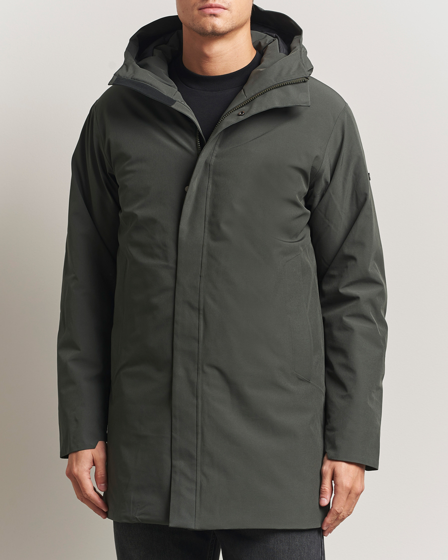 Men | Coats & Jackets | Scandinavian Edition | Loft II Waterproof Padded Coat Dark Olive