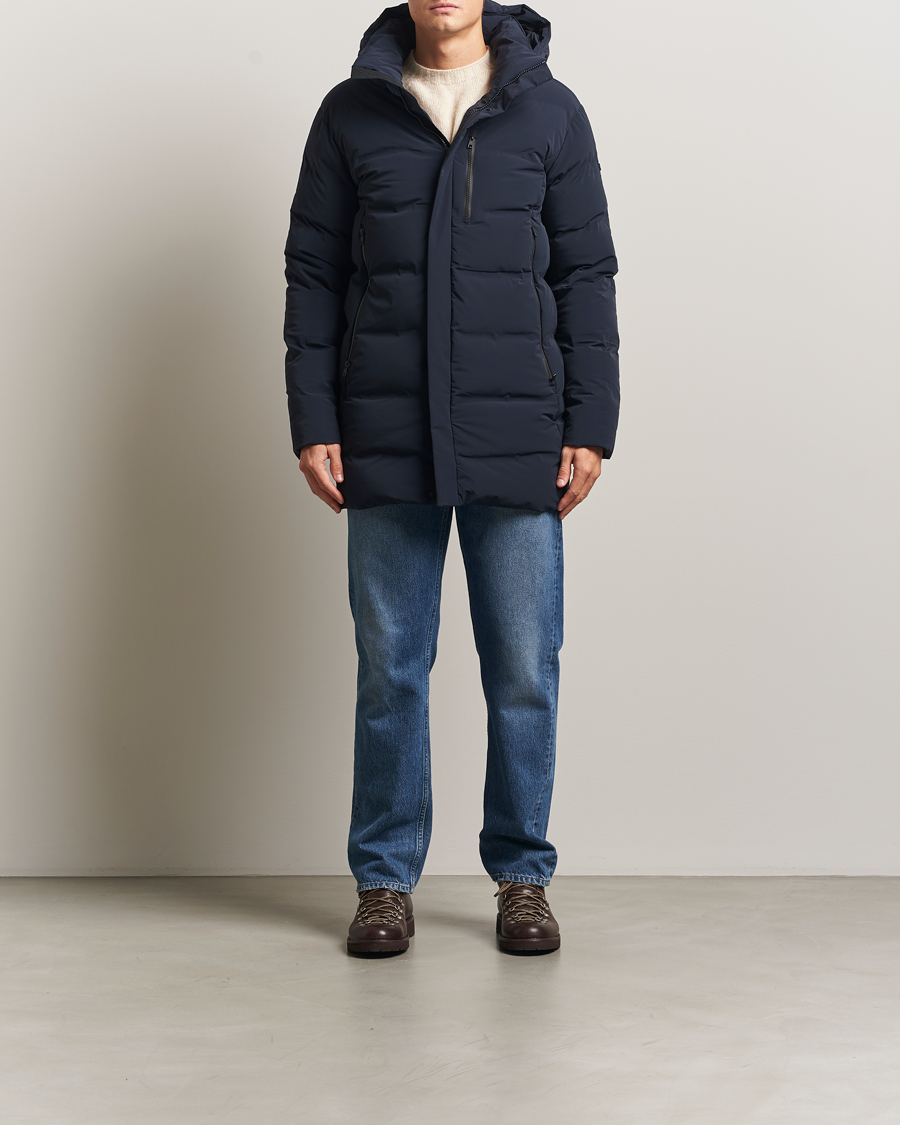 Men | Coats & Jackets | Scandinavian Edition | Radian II Apex Hooded Parka Navy