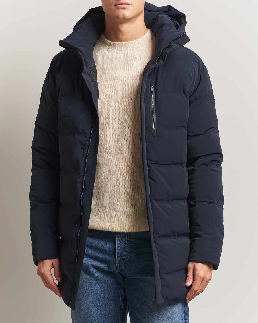 Men | Coats & Jackets | Scandinavian Edition | Radian II Apex Hooded Parka Navy
