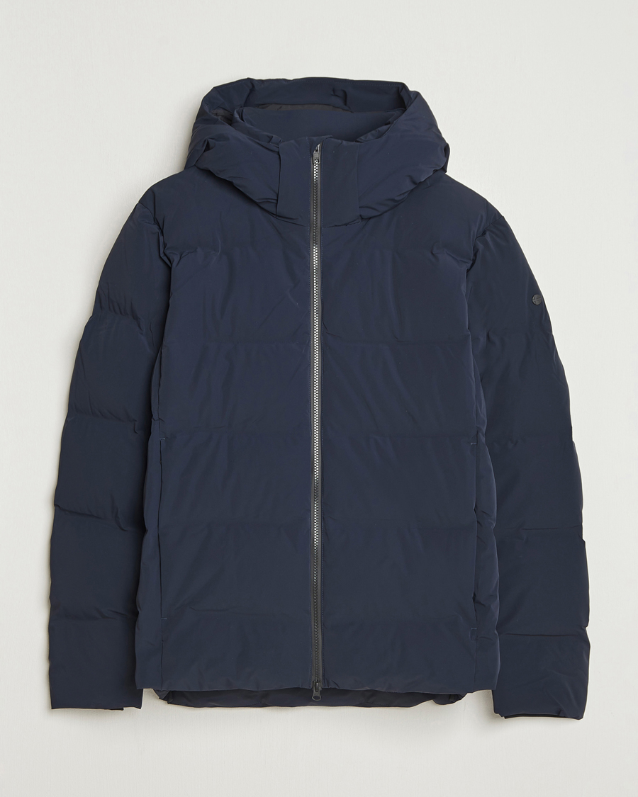 Men | Coats & Jackets | Scandinavian Edition | Torrent II Apex Hooded Puffer Jacket Navy