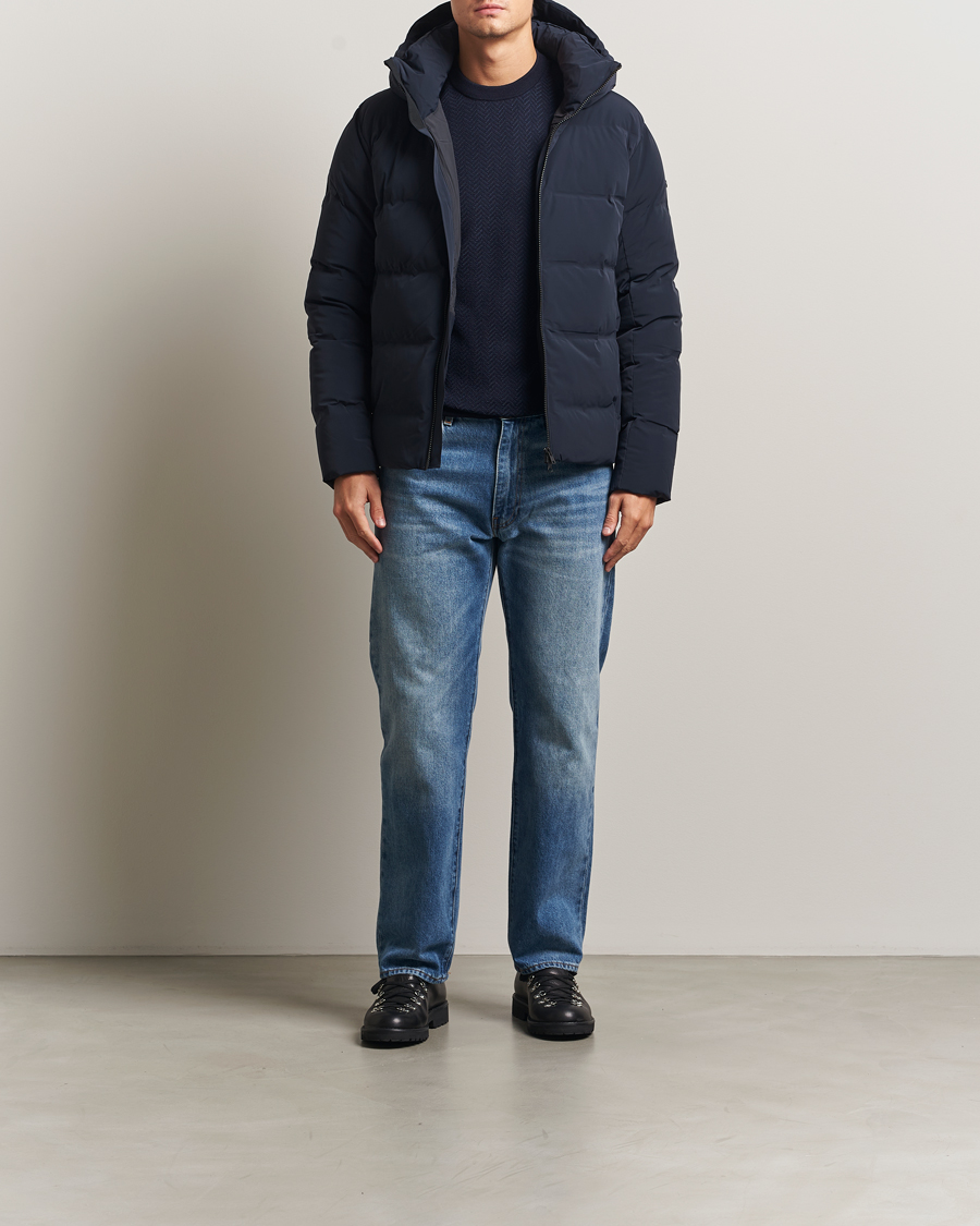 Men | Coats & Jackets | Scandinavian Edition | Torrent II Apex Hooded Puffer Jacket Navy