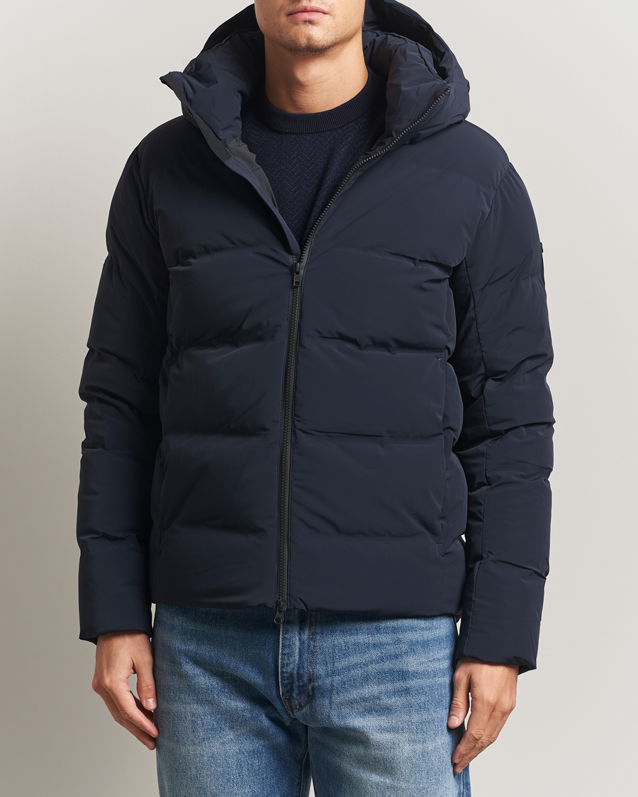 Men | Coats & Jackets | Scandinavian Edition | Torrent II Apex Hooded Puffer Jacket Navy