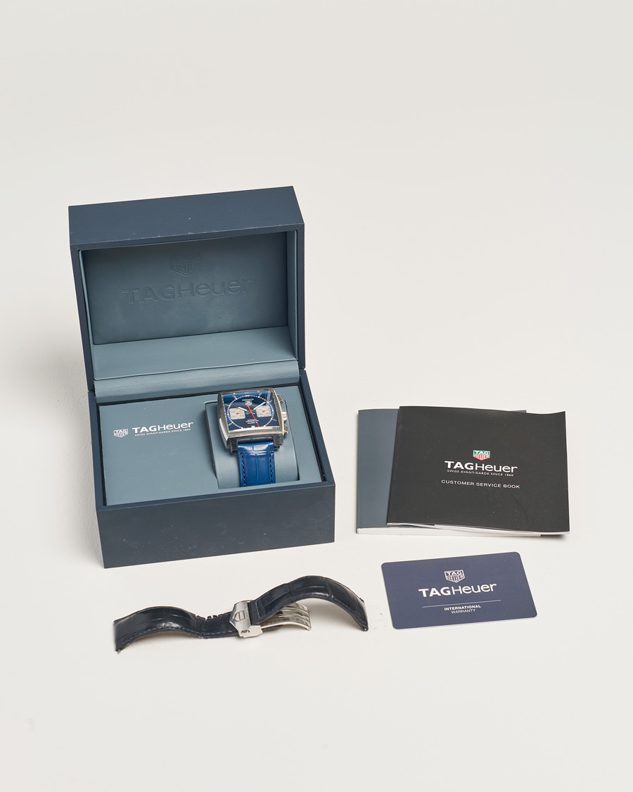 Men | Tag Heuer Pre-Owned Monaco Calibre 12 | Tag Heuer Pre-Owned | Monaco Calibre 12