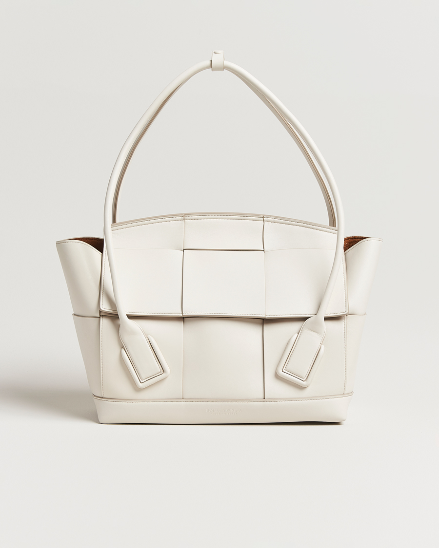 Men | Pre-Owned & Vintage Bags | Bottega Veneta Pre-Owned | Intrecciato Acro Small White
