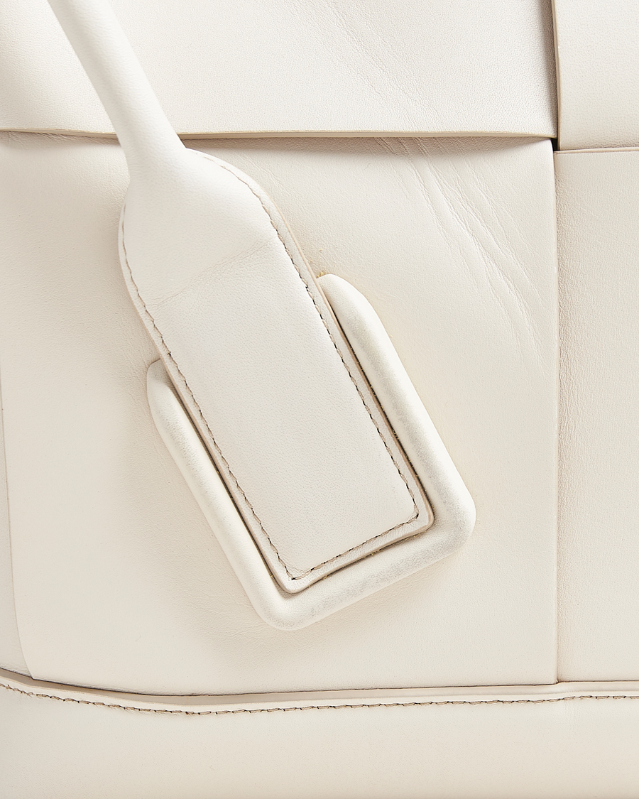 Men | Pre-Owned & Vintage Bags | Bottega Veneta Pre-Owned | Intrecciato Acro Small White