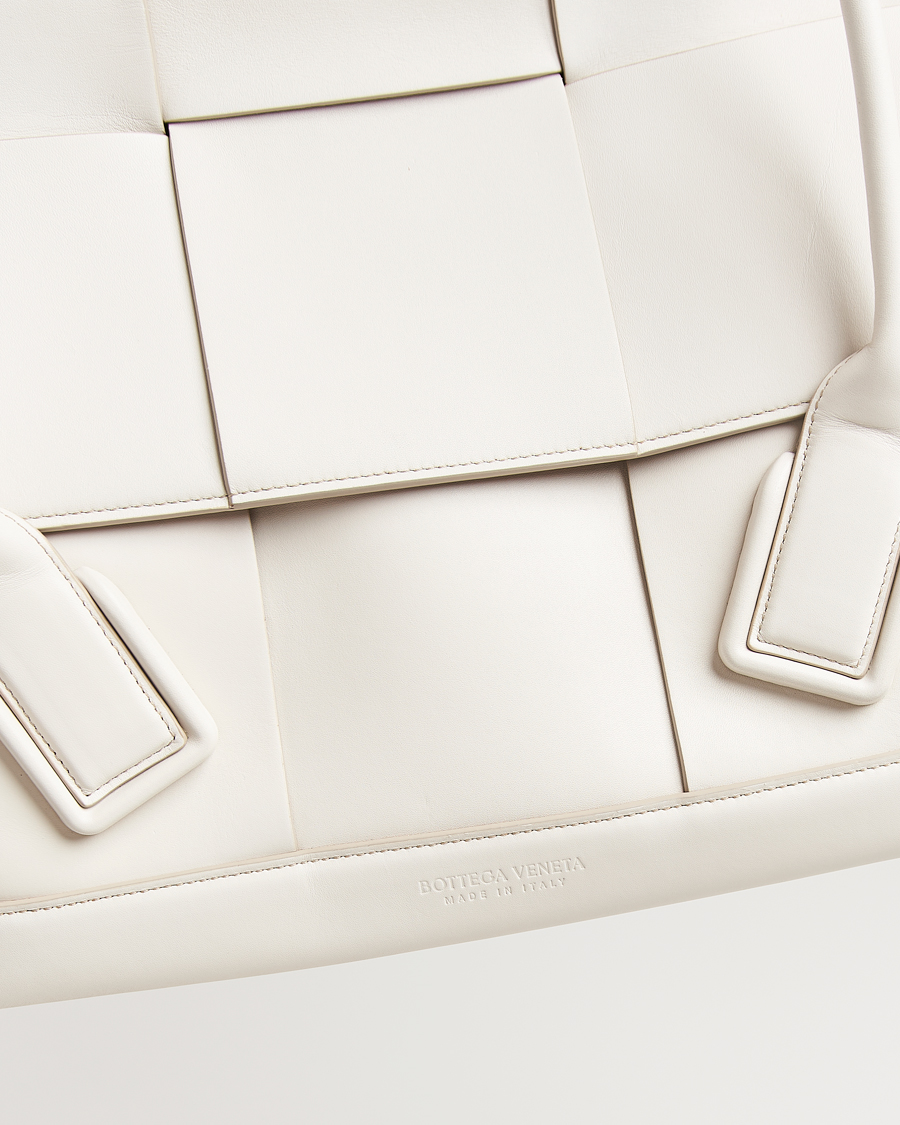 Men | Pre-Owned & Vintage Bags | Bottega Veneta Pre-Owned | Intrecciato Acro Small White