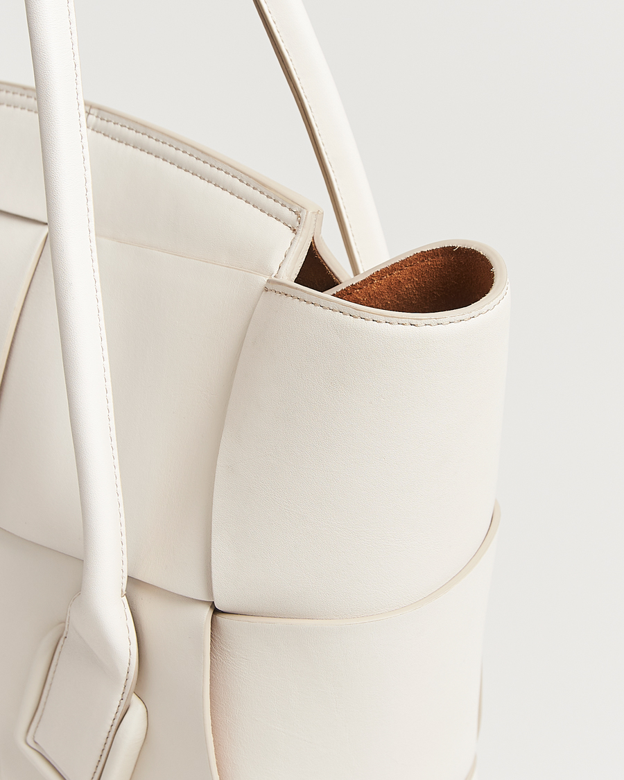 Men | Pre-Owned & Vintage Bags | Bottega Veneta Pre-Owned | Intrecciato Acro Small White