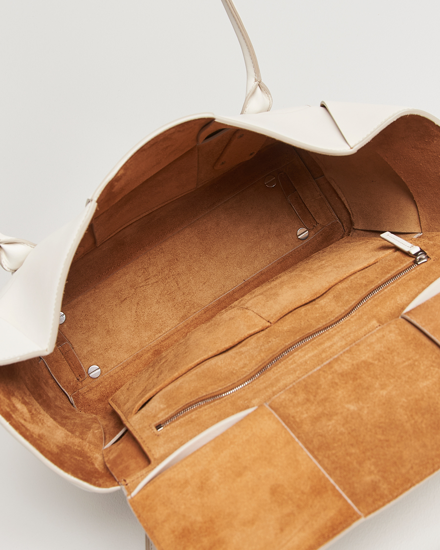 Men | Pre-Owned & Vintage Bags | Bottega Veneta Pre-Owned | Intrecciato Acro Small White
