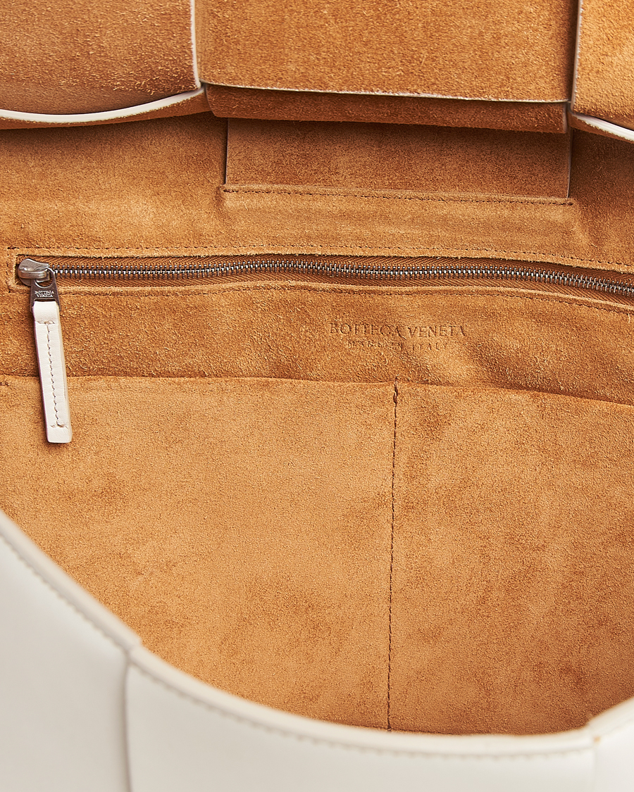 Men | Pre-Owned & Vintage Bags | Bottega Veneta Pre-Owned | Intrecciato Acro Small White