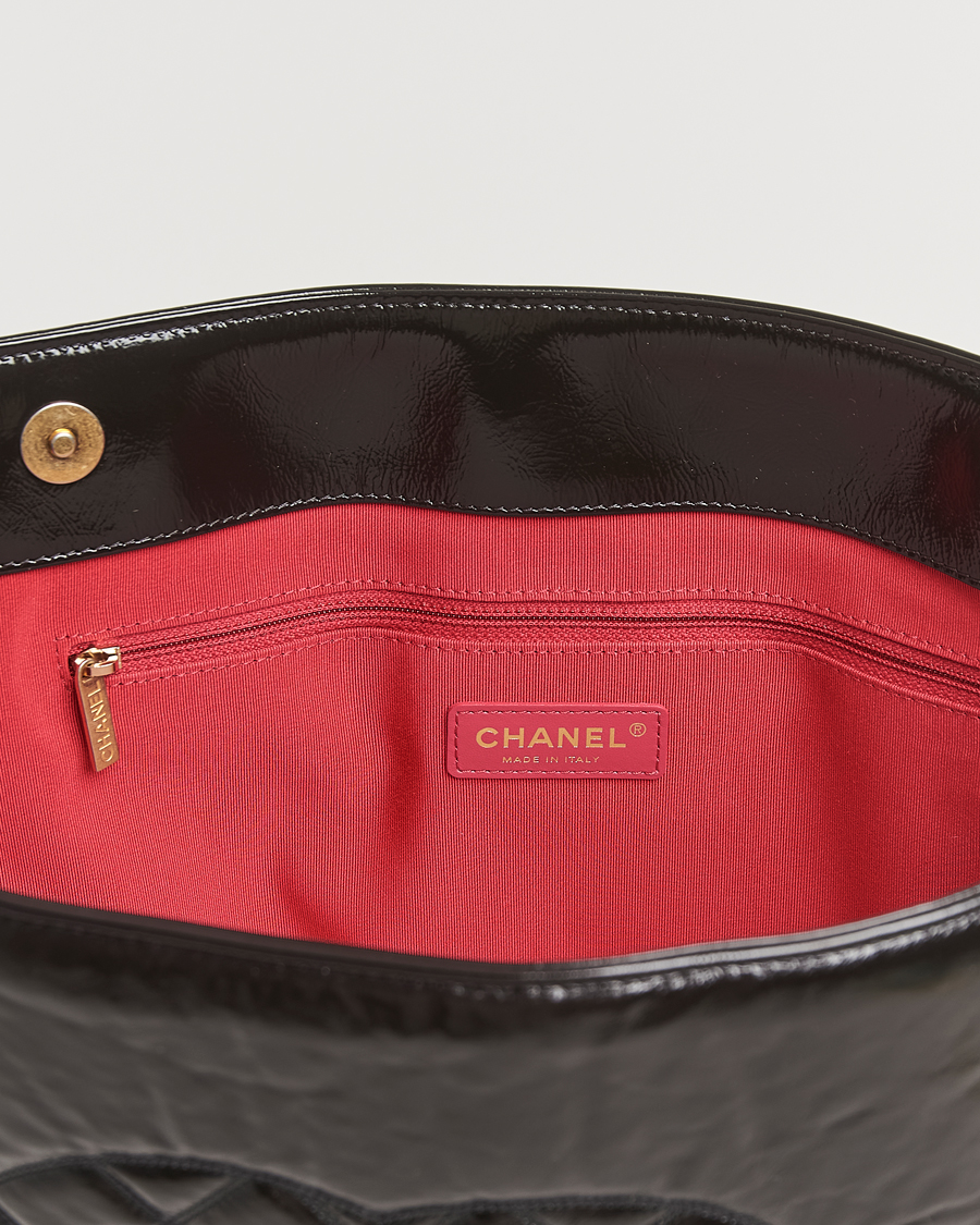 Men | Pre-Owned & Vintage Bags | Chanel Pre-Owned | Chain Tote Bag Black