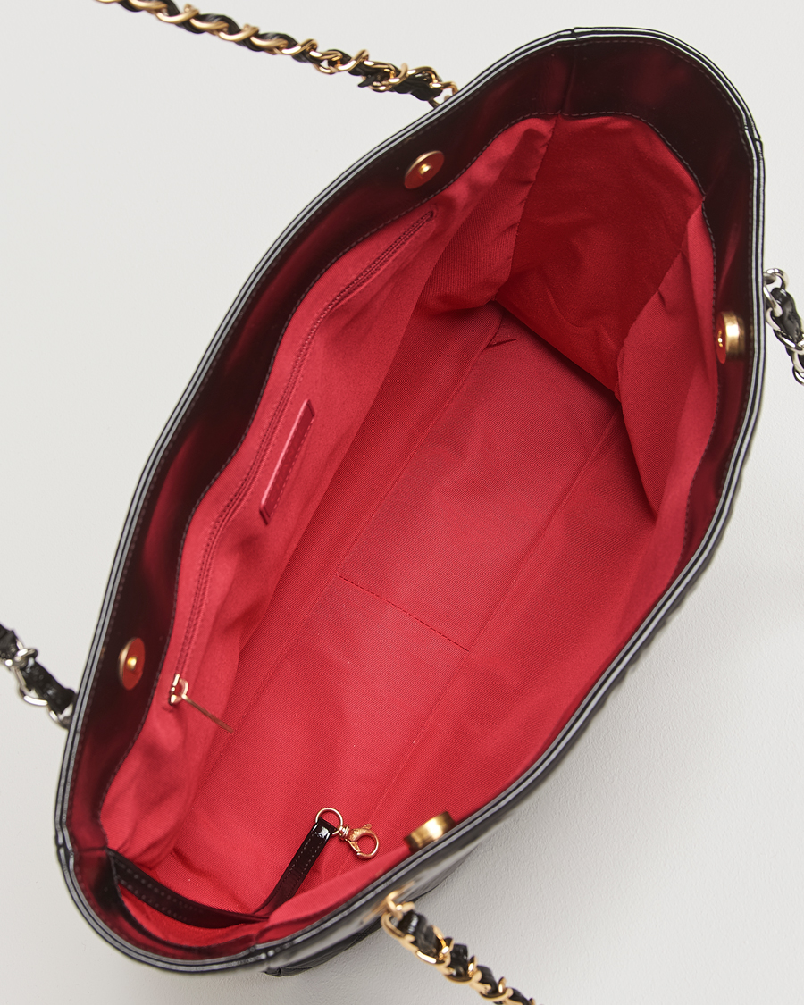 Men | Pre-Owned & Vintage Bags | Chanel Pre-Owned | Chain Tote Bag Black