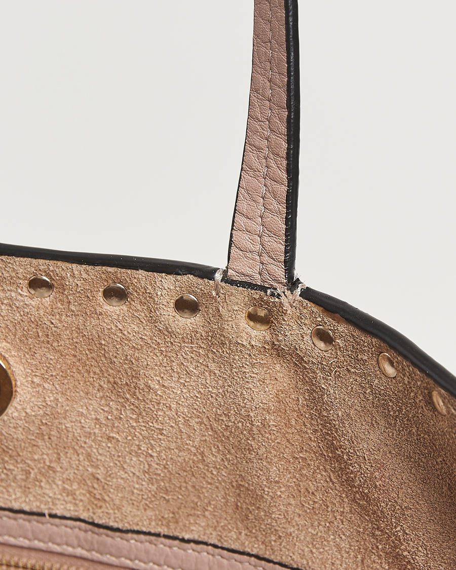 Men | Pre-Owned & Vintage Bags | Valentino Pre-Owned | Medium Rockstud Tote Bag Poudre
