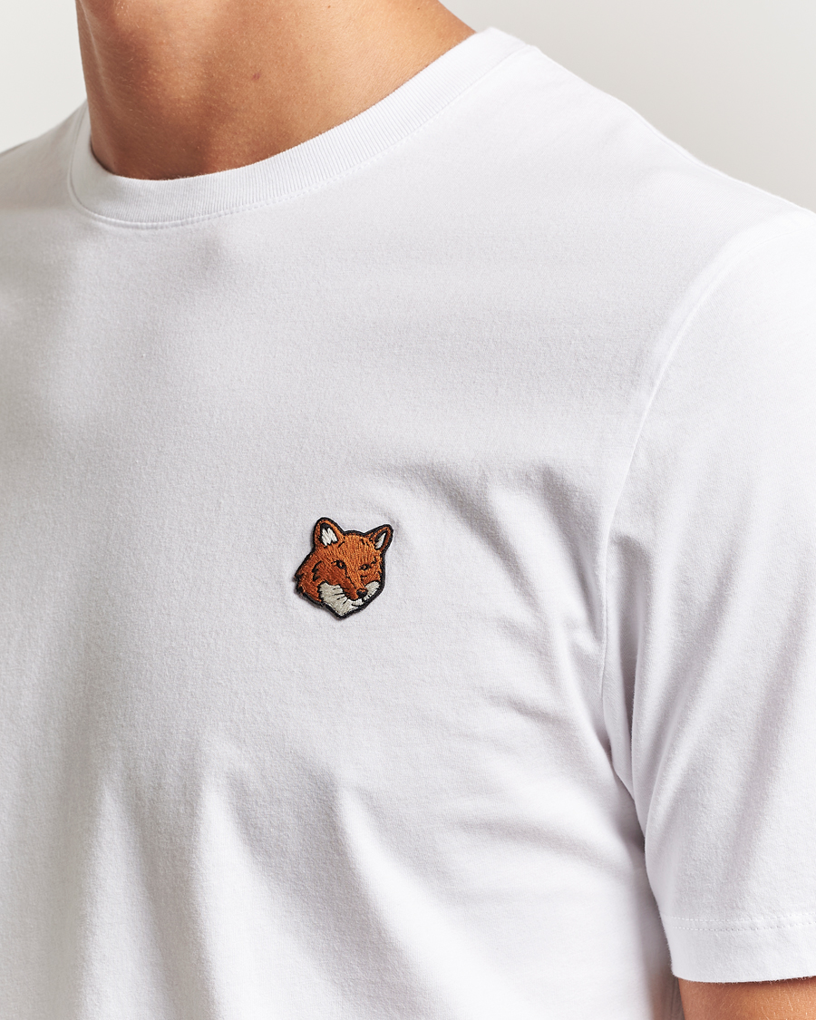 Men | T-Shirts | Maison Kitsuné | Fox Head T-Shirt White