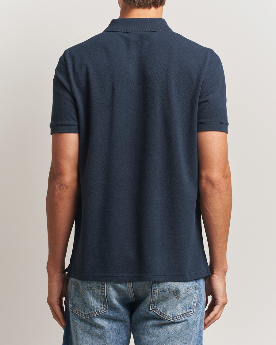 Men | Polo Shirts | Maison Kitsuné | Fox Head Polo Classic Navy