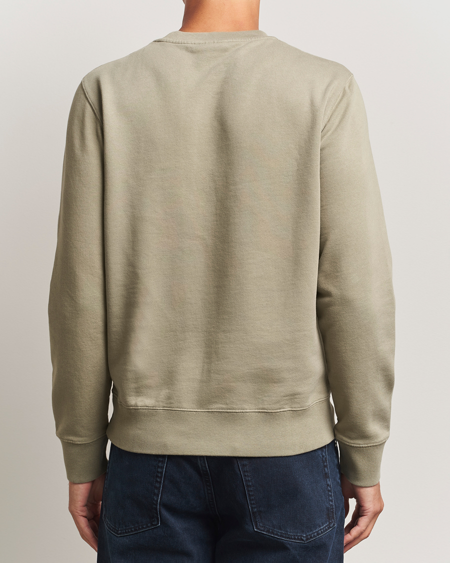 Men | Sweaters & Knitwear | Maison Kitsuné | Fox Head Sweatshirt Laurel Green