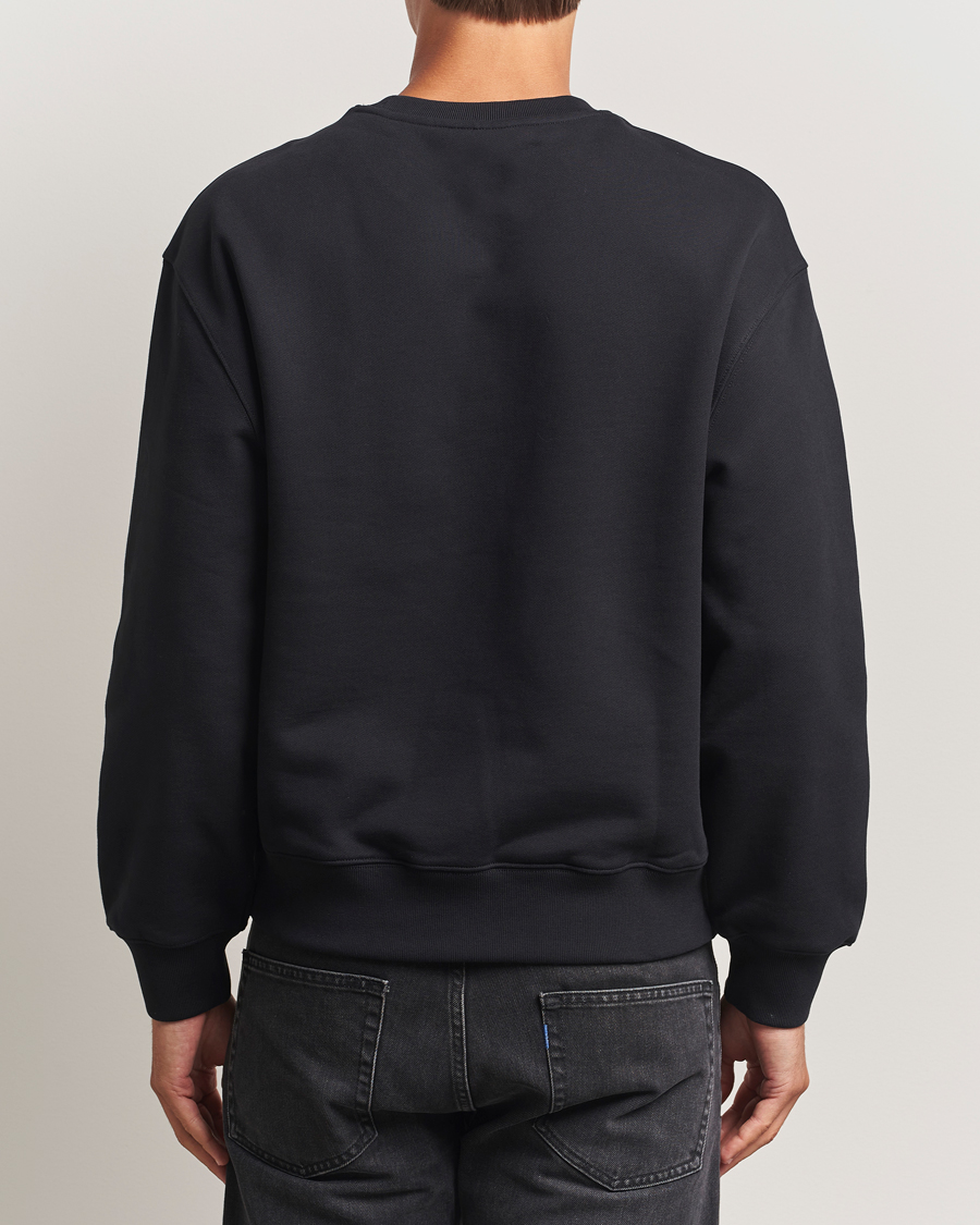 Men | Sweaters & Knitwear | Maison Kitsuné | Grey Fox Head Sweatshirt Black