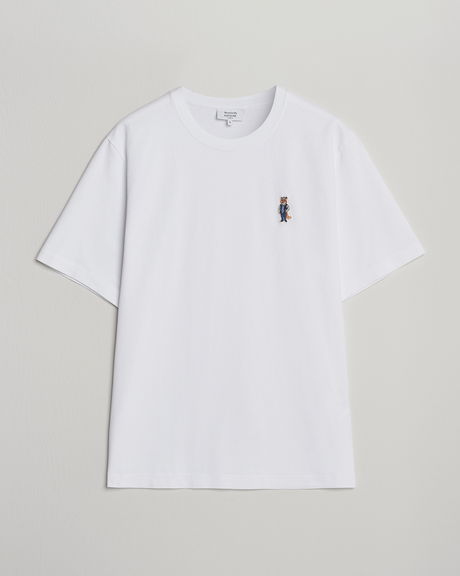 Men | T-Shirts | Maison Kitsuné | Dressed Fox T-Shirt White