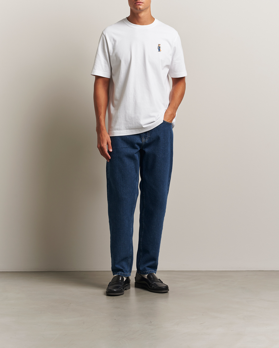 Men | T-Shirts | Maison Kitsuné | Dressed Fox T-Shirt White