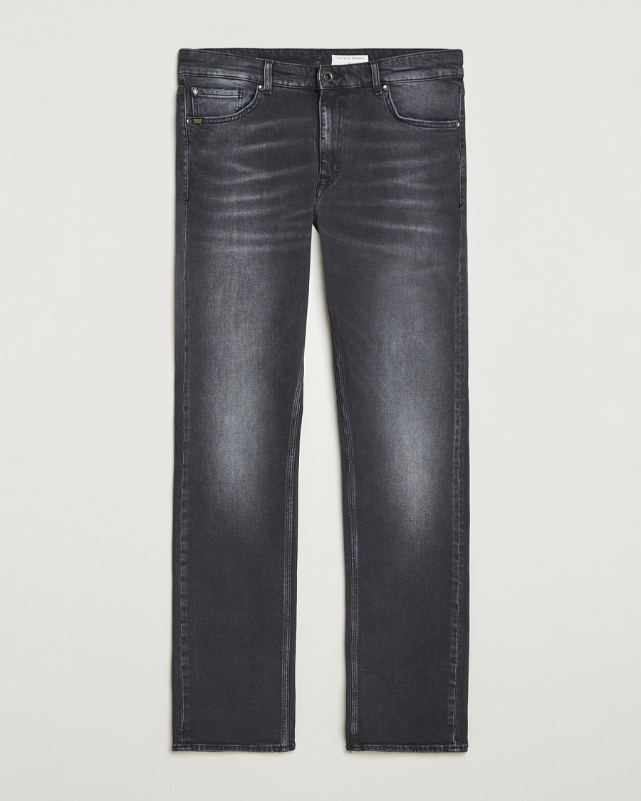 Men | Trousers | Tiger of Sweden | Des Jeans Washed Black